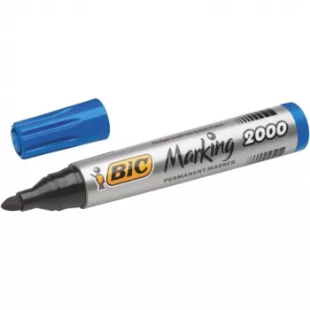 Permanent marker BIC ECO 2000 Blue tip 2–5 mm, refillable: no, low-odor