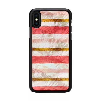 Etui na smartfona iKins do iPhone XS / iPhone XS Max Short Cake Czarny – osłona ochronna