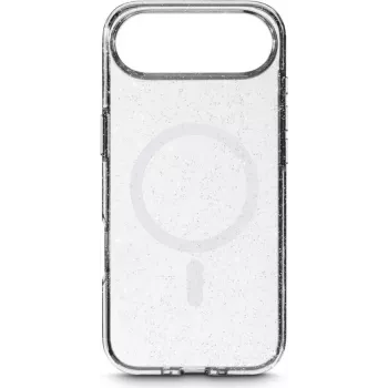Ochronne etui z brokatem, kompatybilne z MagSafe, przezroczyste, Białe Diamenty, do Apple iPhone Air