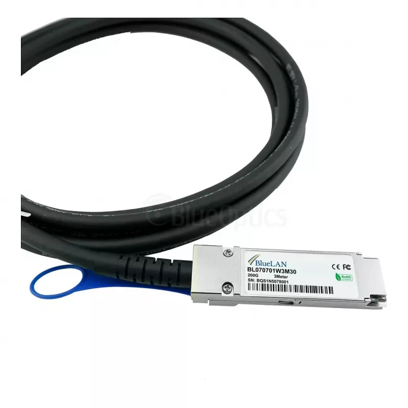 Kabel DAC BlueOptics CBL-NTWK-0956-QSFP56-3-BL 3m QSFP56