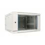 Extralink Szafa wisząca rack 6U 600x600 AZH szara, uchylna