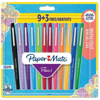 Flamaster średni Papermate Flair 12 szt.