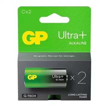 Bateria C GP Alkaline ULTRA PLUS 2 szt. (model 03014AUPETA-B2)