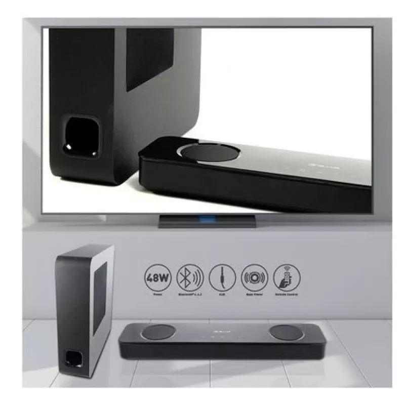 Soundbar, Tellur Bluetooth Soundbar 2.1, 60W