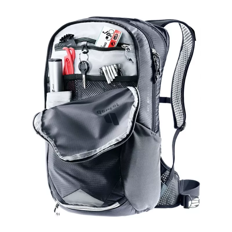 Deuter Race Air 14+3 14 L Czarny Rowerowy Wspinaczkowy Unisex