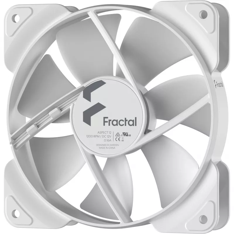 Fractal Design Aspect 12 120mm Wentylator obudowy biały