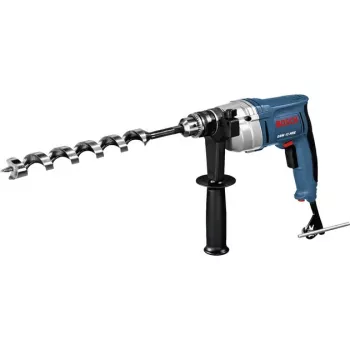Wiertarka sieciowa Bosch 0 601 049 603 — 550 obr./min, 550 W pobór mocy, 285 W moc wyjściowa, 40 mm w drewnie, 13 mm w stali, 2,1 kg