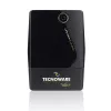 Zasilacz awaryjny (UPS) TECNOWARE Era Plus 1600 — UPS liniowo-interakcyjny 1,6 kVA / 1120 W, 2 gniazda AC, USB Typu B, czarny