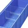 Przegródka do ShelfBox S od allit, model 456590, przezroczysta, zestaw 4 szt.