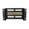 Akcesorium do szafy rack DELOCK 67320 — metalowa listwa osłonowa, czarna, 1 szt.