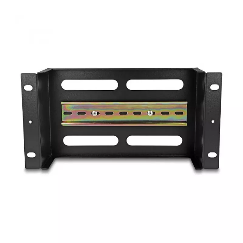 Akcesorium do szafy rack DELOCK 67320 — metalowa listwa osłonowa, czarna, 1 szt.