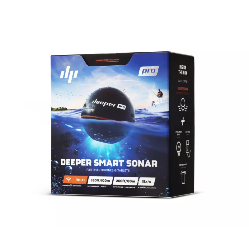 Echosonda Deeper Smart Sonar Pro 80 m FLDP-11