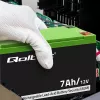 Qoltec 53076 Bateria AGM | 12V | 7Ah | Systemy alarmowe