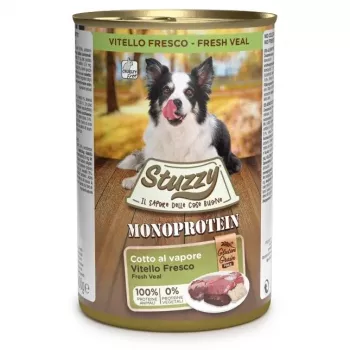 STUZZY Monoprotein z cielęciną - mokra karma dla psa - 400 g