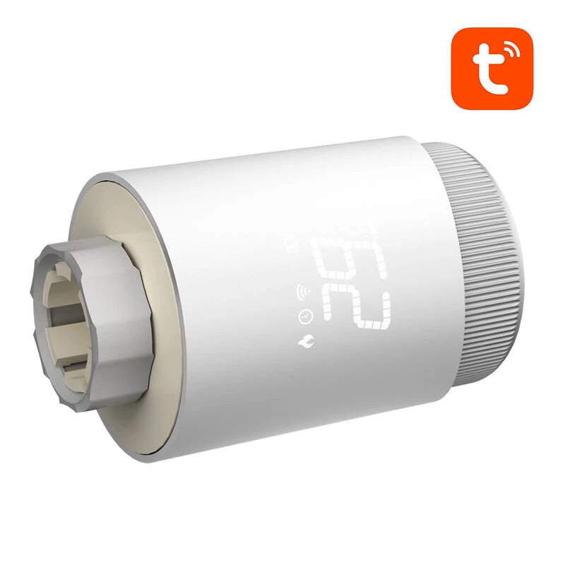 Termostatyczny zawór grzejnikowy Avatto TRV10 Zigbee Tuya sterowanie bezprzewodowe, inteligentny TRV