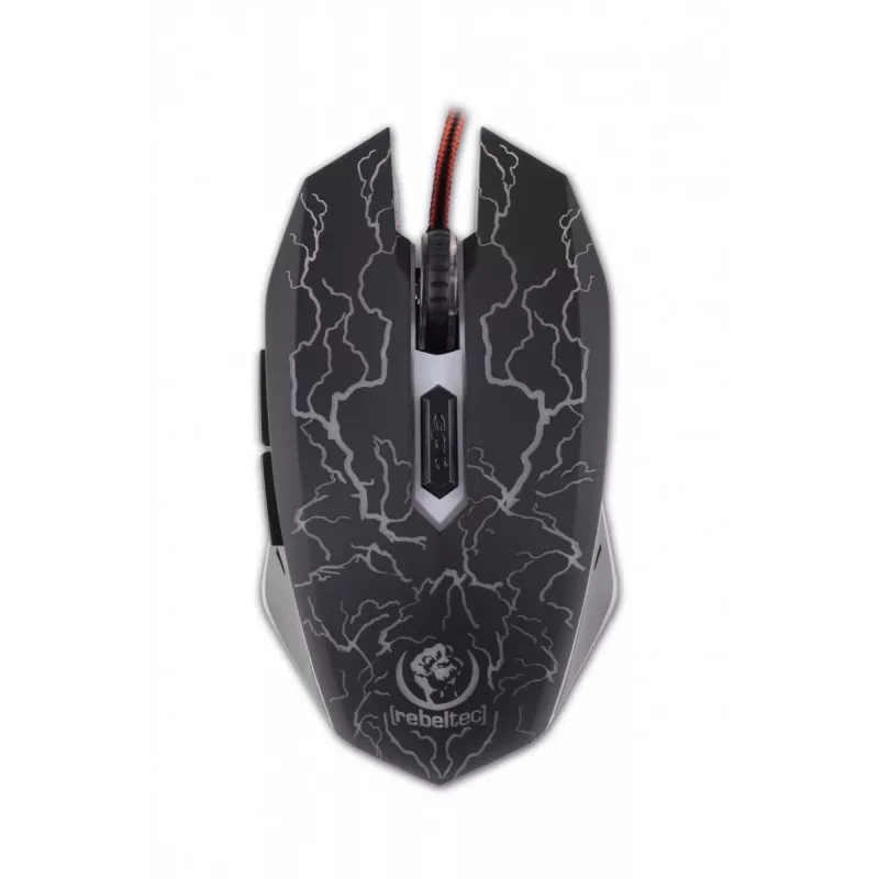 Rebeltec Diablo - mysz - optyczna - 6 przycisków - przewodowa - USB