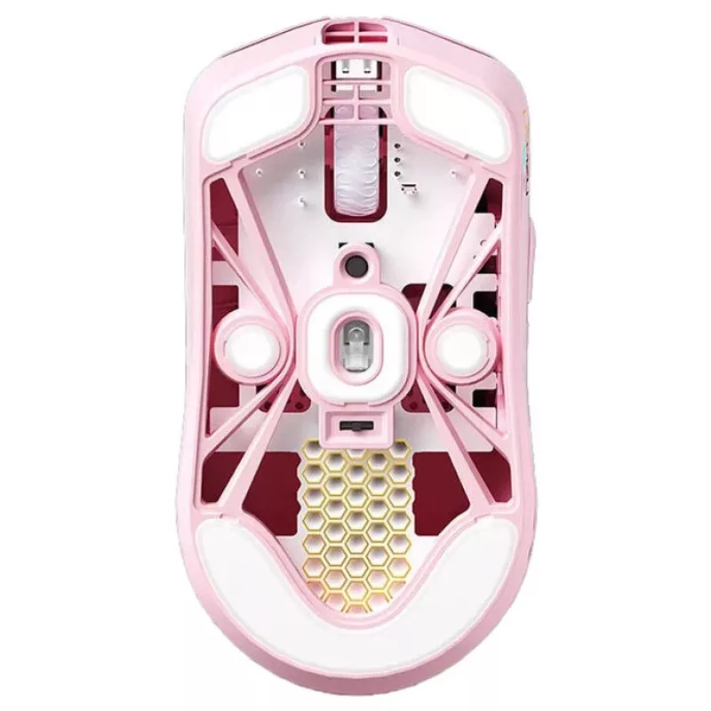 Mysz Lamzu MAYA X 8K bezprzewodowa mysz gamingowa Light Pink USB