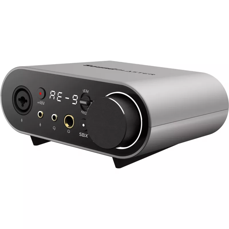 Karta dźwiękowa Creative Labs SoundBlaster AE-9 — odtwarzanie i nagrywanie 32-bit / 384 kHz
