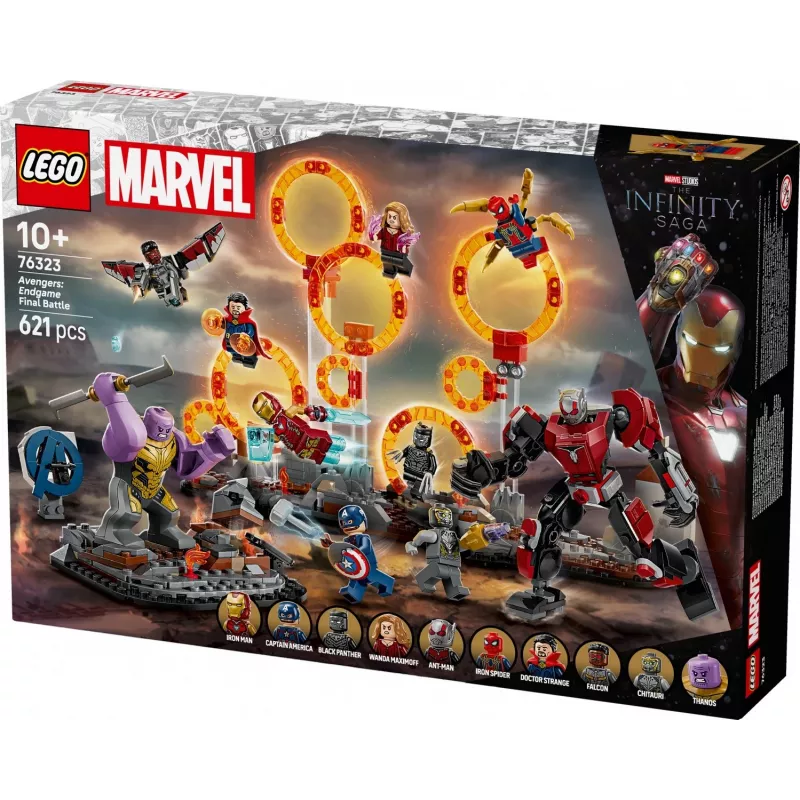 LEGO MARVEL 76323 Avengers: Endgame – Ostateczna Bitwa
