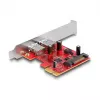 Karta DeLOCK PCI Express x1 na 2 x USB 5 Gb/s Typ-A żeński Low Profile