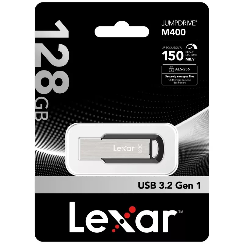 Pamięć USB Lexar 128 GB USB Type-A 3.2 Gen 1 JumpDrive M400