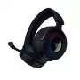 Zestaw słuchawkowy Razer Kraken V4 Pro, przewodowy i bezprzewodowy, pałąk, gaming, USB Type-A, Bluetooth, czarny