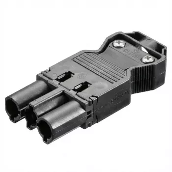 BACHMANN Appliance Plug GST18/3 Black