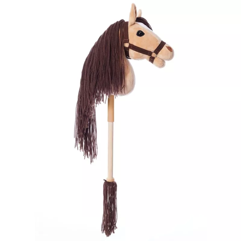 Koń na patyku HOPPIHORSE Hobby Horse A3 beżowy