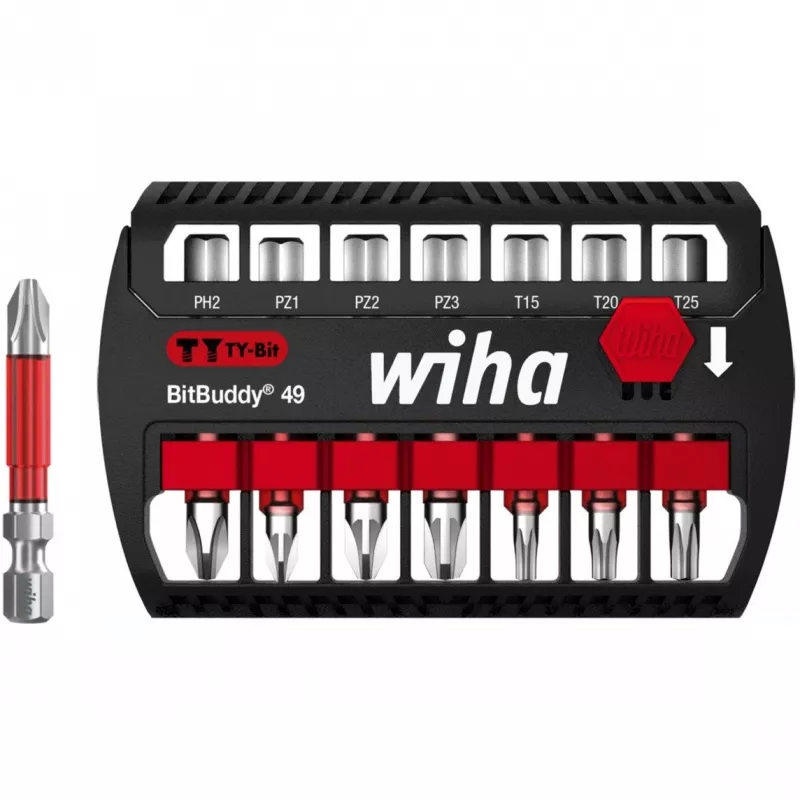 Zestaw bitów Wiha BitBuddy TY 49 mm