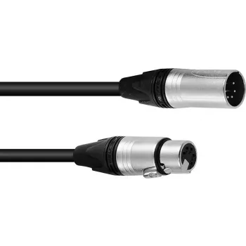 PSSO XLR 5-pin DMX kabel 5 m Neutrik connectors