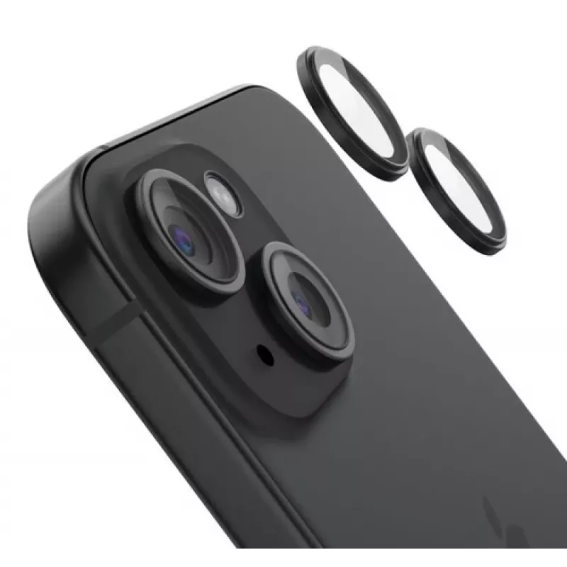 Ochronne szkło hartowane na obiektyw aparatu, Belkin OVA179HQBK, do iPhone 15 i iPhone 15 Plus — 2 szt.