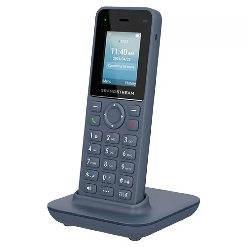 Grandstream Networks WP816 Telefon IP Antracytowy 2 linie LCD Wi-Fi