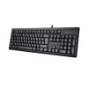 Klawiatura A4Tech KR-92 USB uniwersalna QWERTY angielska czarna