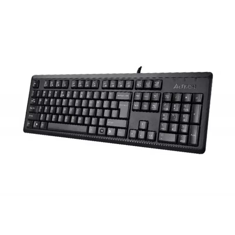 Klawiatura A4Tech KR-92 USB uniwersalna QWERTY angielska czarna