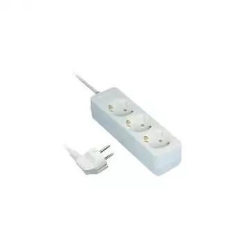 Listwa przeciwprzepięciowa REV 512342555 Biała 3 gniazda AC 250 V 1.4 m