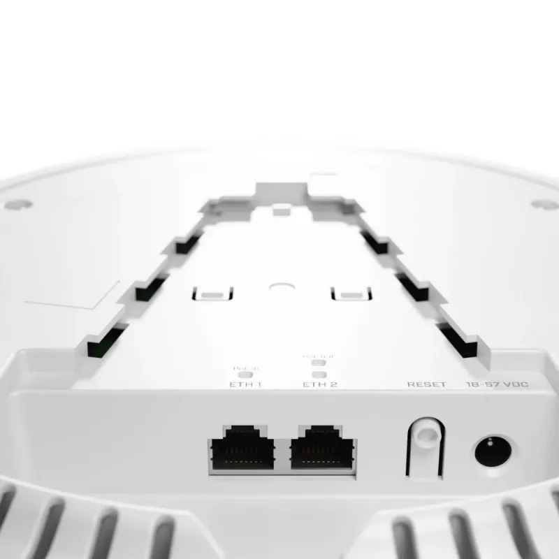 Access point MikroTik cAP ax montaż sufitowy Wi‑Fi 6 dual‑band 2.4 GHz/5 GHz, 1774 Mb/s, 2x RJ45, IP20, RouterOS