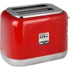 Toster Kenwood TCX751RD 2-kromkowy 900 W, obudowa metalowa, czerwony, 160×272×257 mm