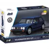 Cobi Volkswagen Golf GTI (1976–1983) zestaw klocków, niebieski, 1:35, 68 elementów