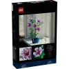 LEGO zestaw botaniczny Kwiat hibiskusa 10372 – 660 elementów, model ekspozycyjny, 250×360×130 mm