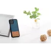 Etui na smartfona man and wood do iPhone 11 Pro — denim Czarny