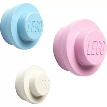 Room Copenhagen LEGO uchwyt ścienny 40161736 biały niebieski różowy (40161736)
