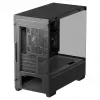 PC Midi Tower DeepCool CG380 3F — czarny, 235×437×451 mm, obsługuje wentylatory boczne 2x120 mm + tylny 1x120 mm, zasilacz na dole, dyski twarde 2,5 cala/3,5 cala