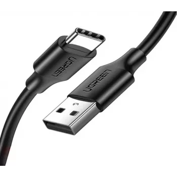 Kabel USB-A do USB-C UGREEN US287, 0,25 m, 3 A, 480 Mbps, czarny