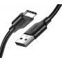 Kabel USB-A do USB-C UGREEN US287, 0,25 m, 3 A, 480 Mbps, czarny