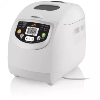 Maszyna do chleba ETA DELICCA 600 W, maks. bochenek 1 kg, biała, programy: bezglutenowy, słodki, biały, pełnoziarnisty