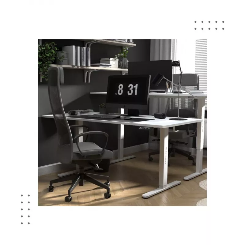 Biurko elektryczne MA-Leader 7.6 Białe