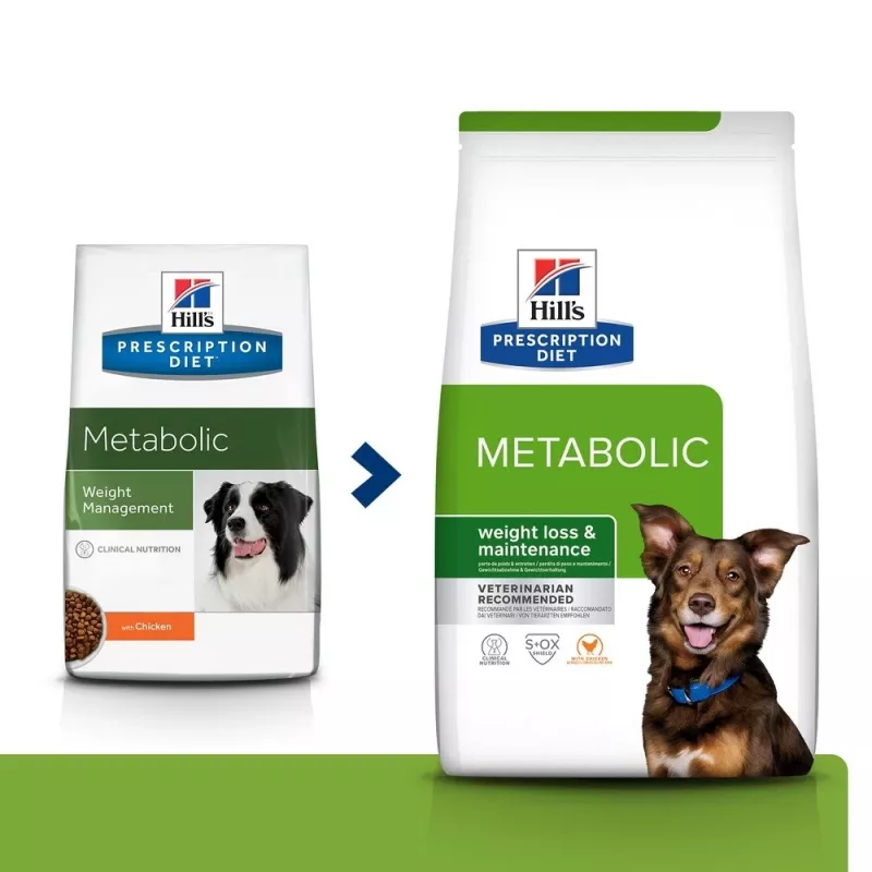 HILL'S PRESCRIPTION DIET Canine Metabolic Sucha karma dla psów z kurczakiem 12 kg