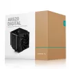 Chłodnica powietrza procesora DeepCool AK620 DIGITAL 12 cm Czarny 1 szt.