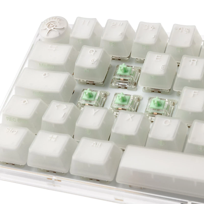 Klawiatura Ducky One 3 SF do gier USB biała