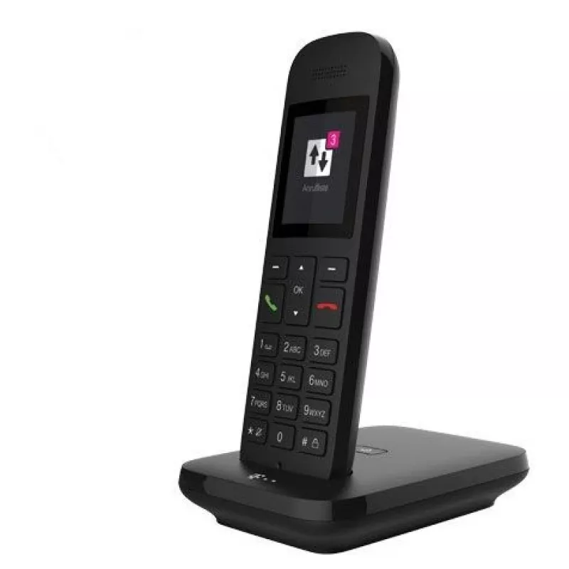 Telekom Sinus 12 Telefon analogowy z identyfikacją rozmówcy Czarny
